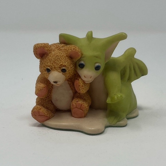 NWOB Whimsical World Of Pocket Dragons “SPILT MILK” By Real Musgrave - Picture 1 of 6